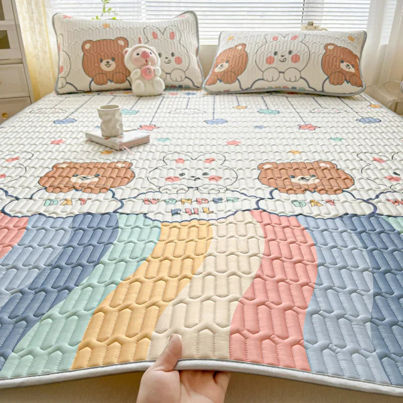 Tapis Rafraîchissant en Latex Naturel - Sommeil Ultra Frais